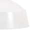 vidaXL Hanglamp industrieel E27 42 cm wit