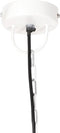vidaXL Hanglamp industrieel rond 25 W E27 32 cm wit