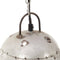 vidaXL Hanglamp industrieel rond 25 W E27 32 cm zilverkleurig