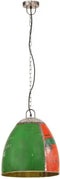 vidaXL Hanglamp industrieel rond 25 W E27 32 cm zwart
