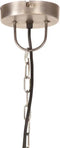 vidaXL Hanglamp industrieel rond 25 W E27 32 cm zwart