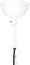 vidaXL Hanglamp industrieel rond 25 W E27 40 cm wit