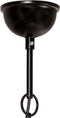 vidaXL Hanglamp industrieel rond 25 W E27 40 cm zwart