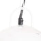 vidaXL Hanglamp industrieel rond 25 W E27 42 cm wit