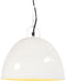 vidaXL Hanglamp industrieel vintage rond 25 W E27 31 cm wit