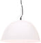 vidaXL Hanglamp industrieel vintage rond 25 W E27 41 cm wit
