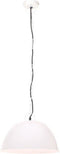 vidaXL Hanglamp industrieel vintage rond 25 W E27 41 cm wit