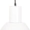vidaXL Hanglamp rond 25 W E27 28.5 cm wit