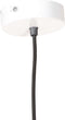 vidaXL Hanglamp rond 25 W E27 28.5 cm wit