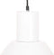 vidaXL Hanglamp rond 25 W E27 28.5 cm wit