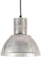 vidaXL Hanglamp rond 25 W E27 28.5 cm zilverkleurig