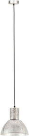 vidaXL Hanglamp rond 25 W E27 28.5 cm zilverkleurig