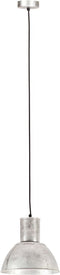vidaXL Hanglamp rond 25 W E27 28.5 cm zilverkleurig