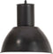 vidaXL Hanglamp rond 25 W E27 28.5 cm zwart