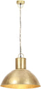 vidaXL Hanglamp rond 25 W E27 48 cm messingkleurig