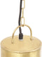 vidaXL Hanglamp rond 25 W E27 48 cm messingkleurig
