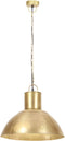 vidaXL Hanglamp rond 25 W E27 48 cm messingkleurig