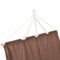 vidaXL - Hangmat - 210 - x - 150 - cm - (bruin)