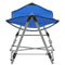 vidaXL - Hangmat - met - inklapbare - standaard - blauw