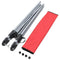 vidaXL - Hangmat - met - inklapbare - standaard - rood
