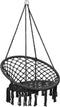 vidaXL Hangstoel 80 cm antracietkleurig
