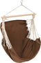 vidaXL - Hangstoel - bruin - (large)