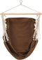 vidaXL - Hangstoel - bruin - (large)