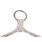 vidaXL - Hangstoel - creme - wit - (large)