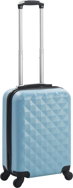 vidaXL - Harde - koffer - ABS - blauw