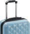 vidaXL - Harde - koffer - ABS - blauw