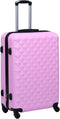 vidaXL - Harde - koffer - ABS - roze