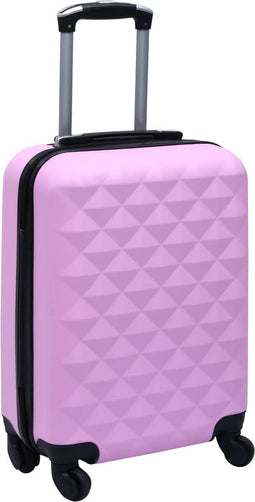 vidaXL - Harde - koffer - ABS - roze