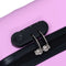 vidaXL - Harde - koffer - ABS - roze