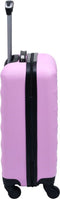 vidaXL - Harde - koffer - ABS - roze