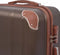vidaXL - Harde - rolkoffer - set - bruin - 4-dlg