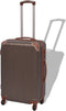 vidaXL - Harde - rolkoffer - set - bruin - 4-dlg