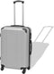 vidaXL - Harde - rolkoffer - set - zilver - 4-dlg