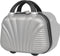 vidaXL - Harde - rolkoffer - set - zilver - 4-dlg