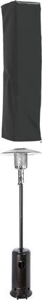vidaXL - Heaterhoes - piramidevormig - 58x58x228 - cm - 420D - oxford - stof - zwart