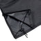 vidaXL - Heaterhoes - piramidevormig - 58x58x228 - cm - 420D - oxford - stof - zwart