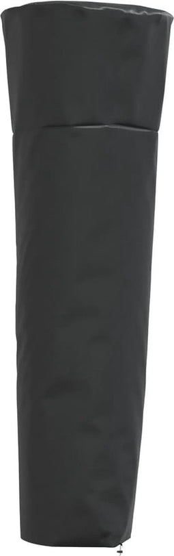 vidaXL - Heaterhoes - piramidevormig - 86x47x241 - cm - 420D - oxford - zwart