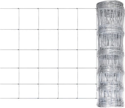 vidaXL - Hek - 50x0,8 - m - gegalvaniseerd - staal - zilverkleurig