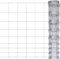 vidaXL - Hek - 50x1,2 - m - gegalvaniseerd - staal - zilverkleurig