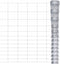 vidaXL - Hek - 50x1,25 - m - gegalvaniseerd - staal - zilverkleurig