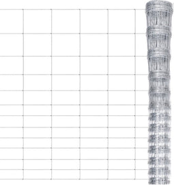 vidaXL - Hek - 50x1,5 - m - gegalvaniseerd - staal - zilverkleurig