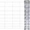 vidaXL - Hek - 50x1,5 - m - gegalvaniseerd - staal - zilverkleurig