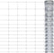 vidaXL - Hek - 50x1,5 - m - gegalvaniseerd - staal - zilverkleurig
