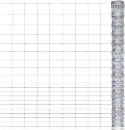 vidaXL - Hek - 50x1,6 - m - gegalvaniseerd - staal - zilverkleurig