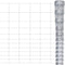 vidaXL - Hek - 50x1,6 - m - gegalvaniseerd - staal - zilverkleurig