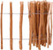 vidaXL - Hek - 60x500 - cm - hazelaarhout